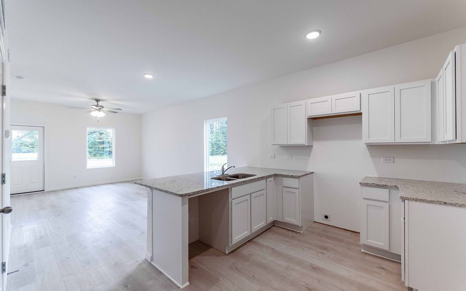 Furnished interior view inside a new home in Stonehenge, Manchester (Image 4).