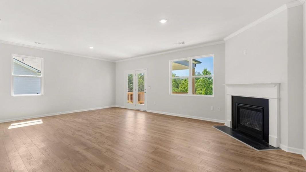 Spacious, unfurnished interior of a new home in Falcon Landing, Gainesville (Image 29). Spacious, unfurnished interior of a new home in Falcon Landing, Gainesville (Image 29).