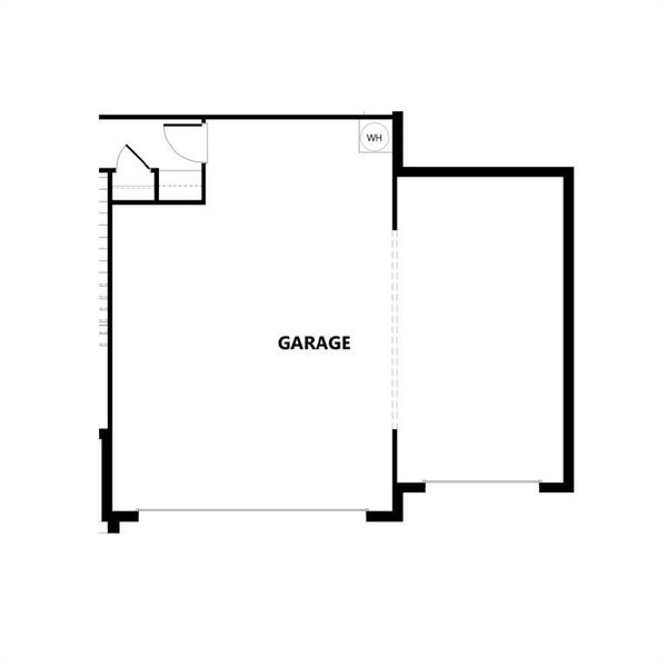 2D floor plan layout of this home in , Commerce, GA (Image 4).