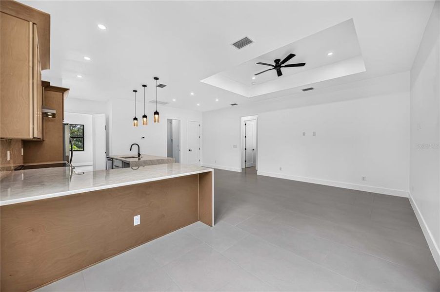 Spacious, unfurnished interior of a new home in , Port Charlotte (Image 27).