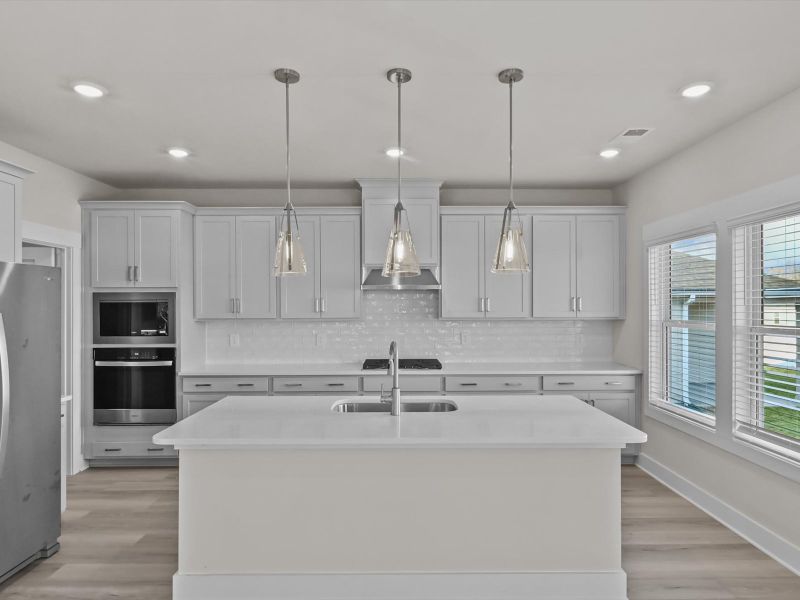 Furnished interior view inside a new home in Cedar Shoals - Signature Collection, Piedmont (Image 3).