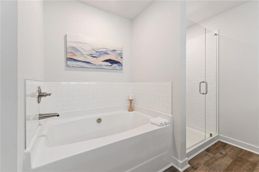 Furnished interior view inside a new home in Southern Hills, McDonough (Image 7).