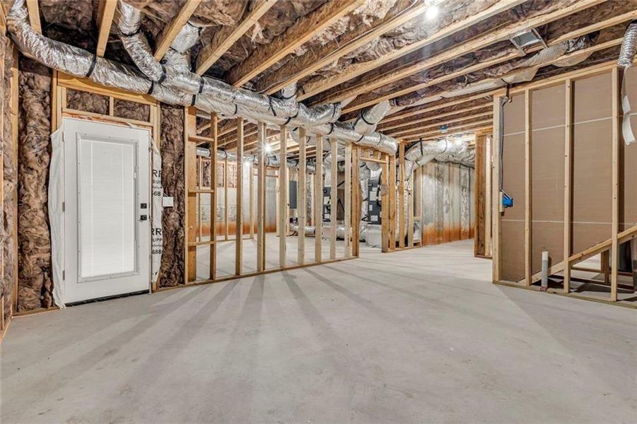 In-progress construction of a new home in , Fairburn, GA (Image 41).