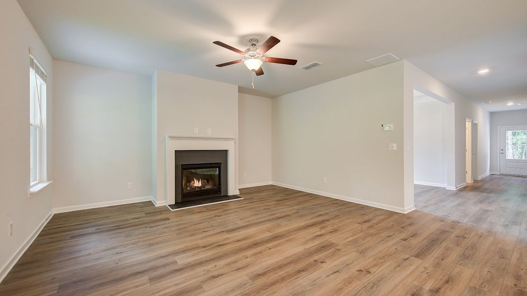 Furnished interior view inside a new home in Hamilton Lakes, Lawrenceville (Image 10).
