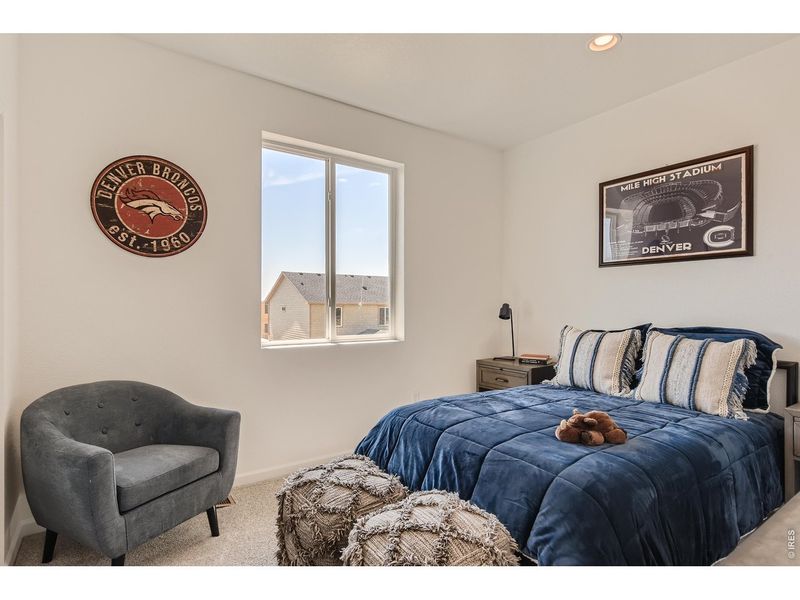 Furnished interior view inside a new home in Country Club Reserve, Fort Collins (Image 15).