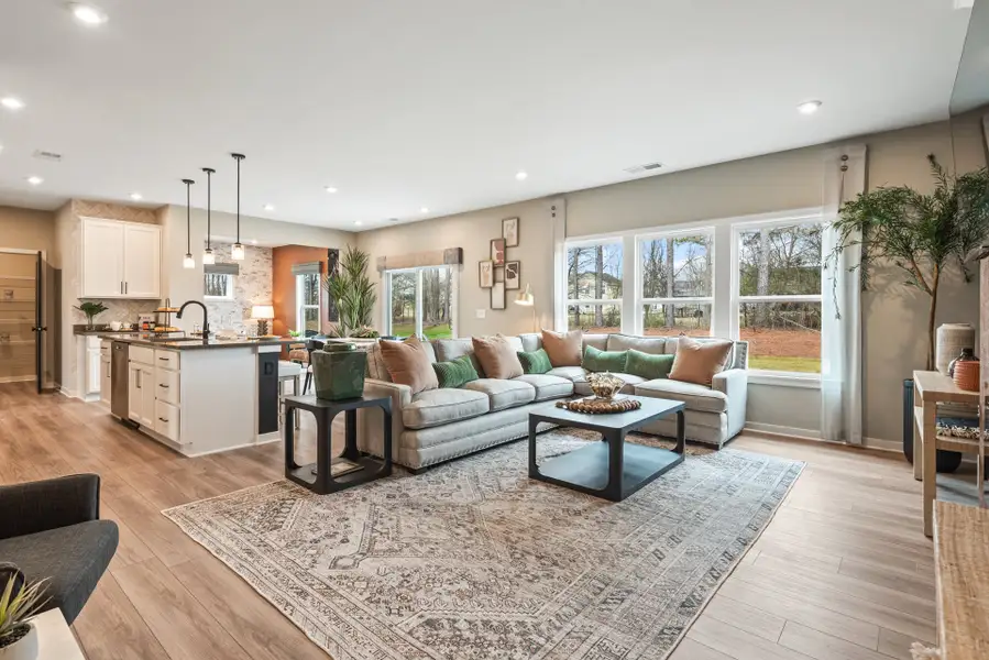 Furnished interior view inside a new home in Cherry Glen, Euharlee (Image 29).