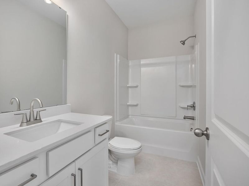 Furnished interior view inside a new home in Retreat at North Main, Lillington (Image 3).