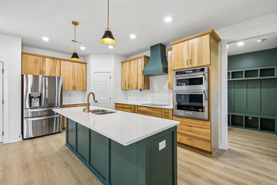 Representative furnished interior of a home built from the Belmont by Rockwood Homes in Wofford Estates, Clarksville (Image 6).