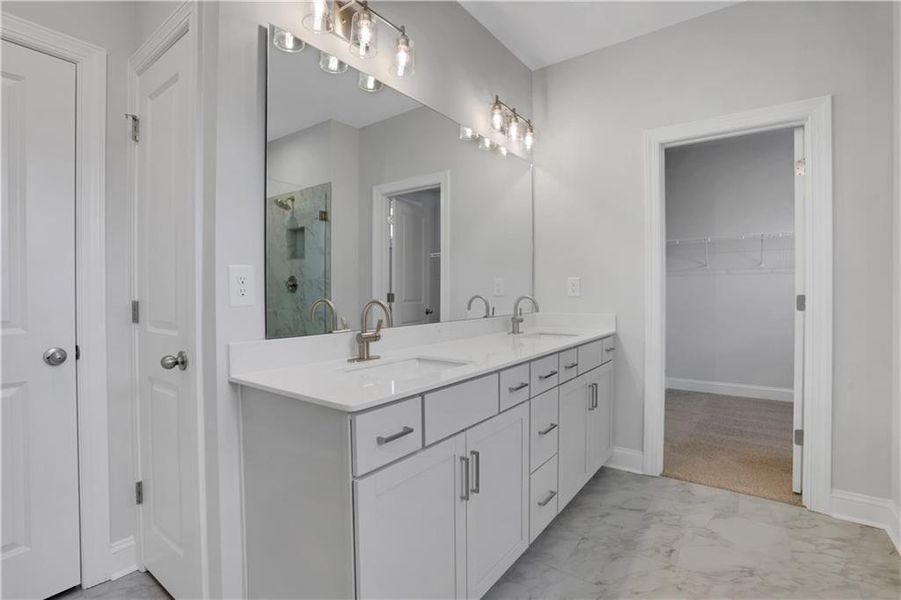 Furnished interior view inside a new home in Acacia, Cumming (Image 14).