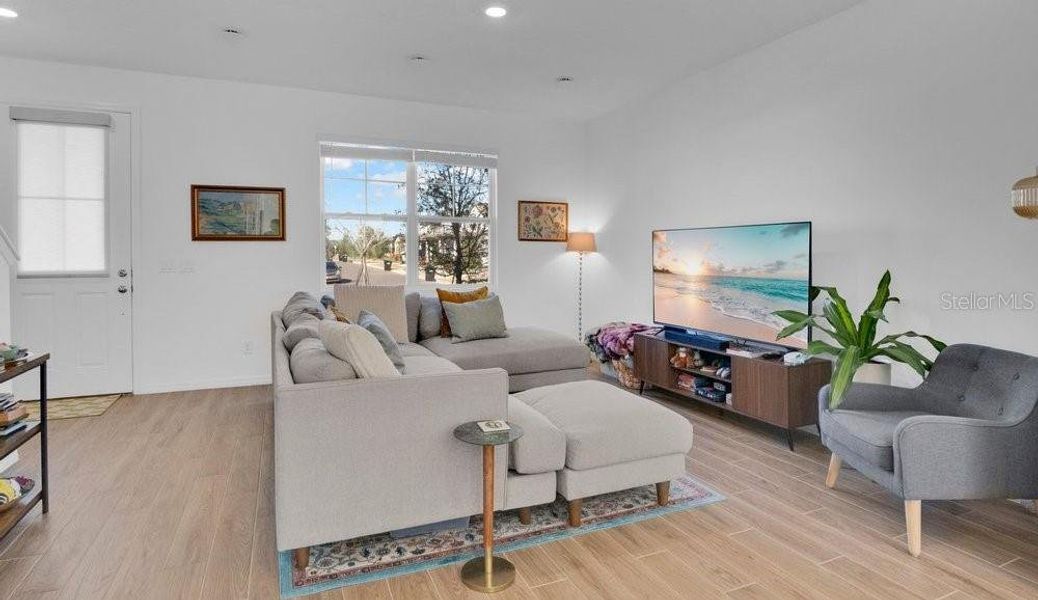 Furnished interior view inside a new home in Northlake at Ovation, Winter Garden (Image 18).