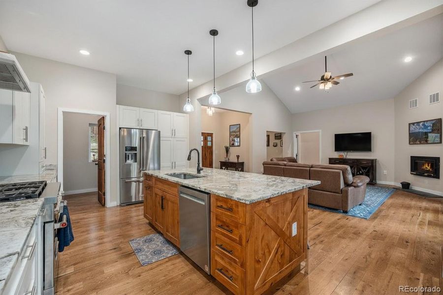 Furnished interior view inside a new home in , Evergreen (Image 5).