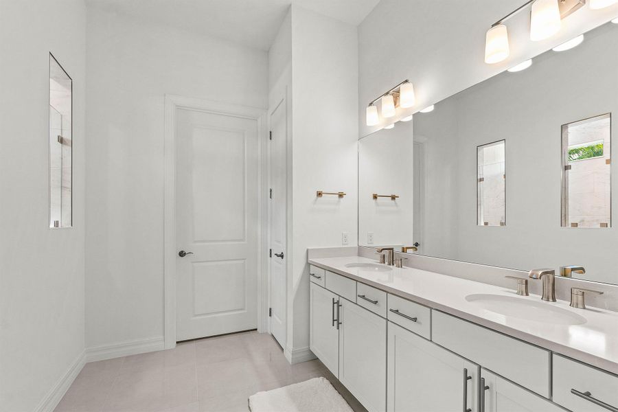 Furnished interior view inside a new home in Avondale at Avenir, Palm Beach Gardens (Image 8). Furnished interior view inside a new home in Avondale at Avenir, Palm Beach Gardens (Image 8).