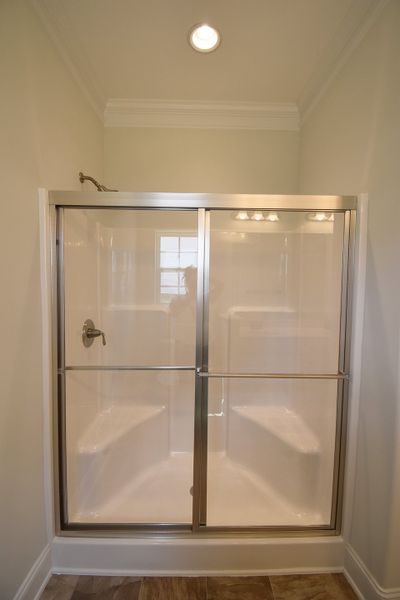 Representative furnished interior of a home built from the Ellerbe by Keystone Homes NC in Sullivans Reserve, Walkertown (Image 14).