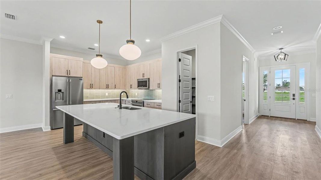 Furnished interior view inside a new home in , Lakeland (Image 10).