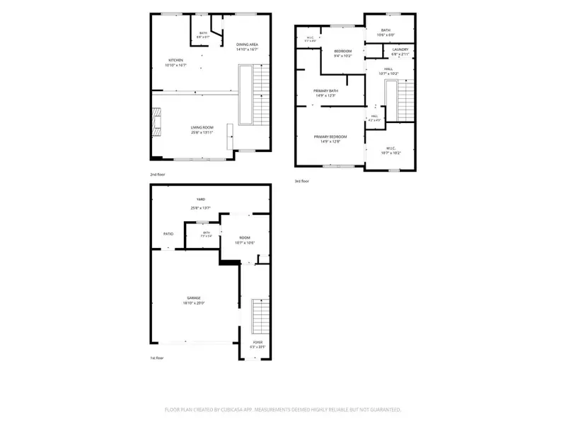 2D floor plan layout of this home in , Houston, TX (Image 4).