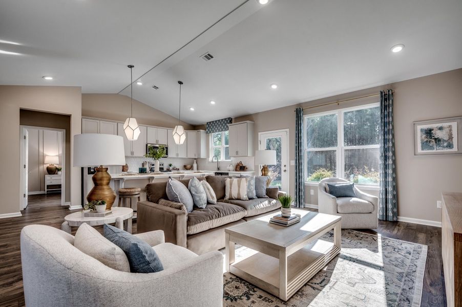 Furnished interior view inside a new home in The Groves of Berkeley, Moncks Corner (Image 8).