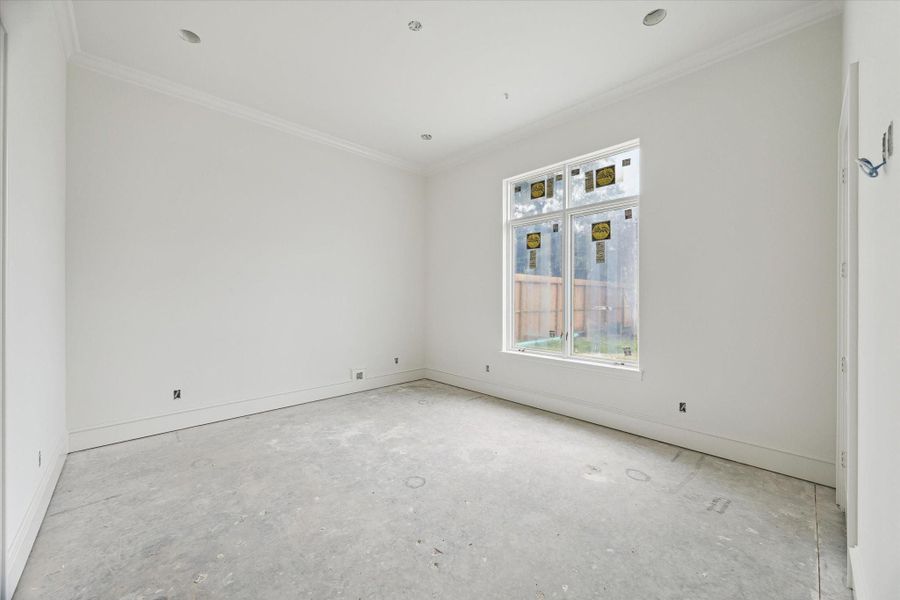 Progress photo from December 2025 - Secondary bedroom