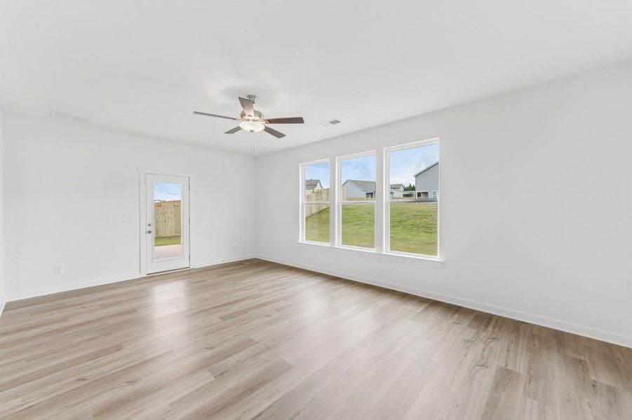 Spacious, unfurnished interior of a new home in Sutton’s Landing, Statham (Image 26).