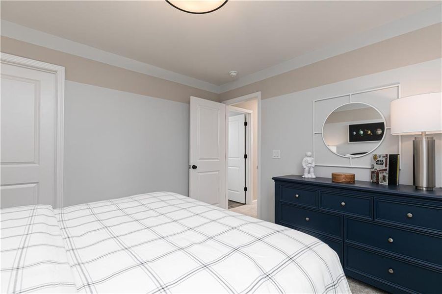Furnished interior view inside a new home in Rhodes Glen, Lawrenceville (Image 33).