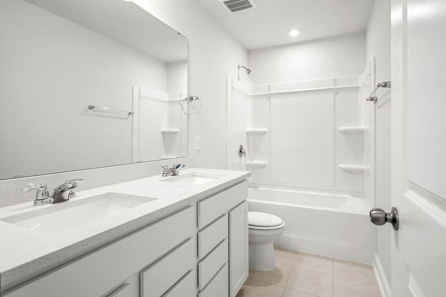 Furnished interior view inside a new home in Waterways, Richmond Hill (Image 5).