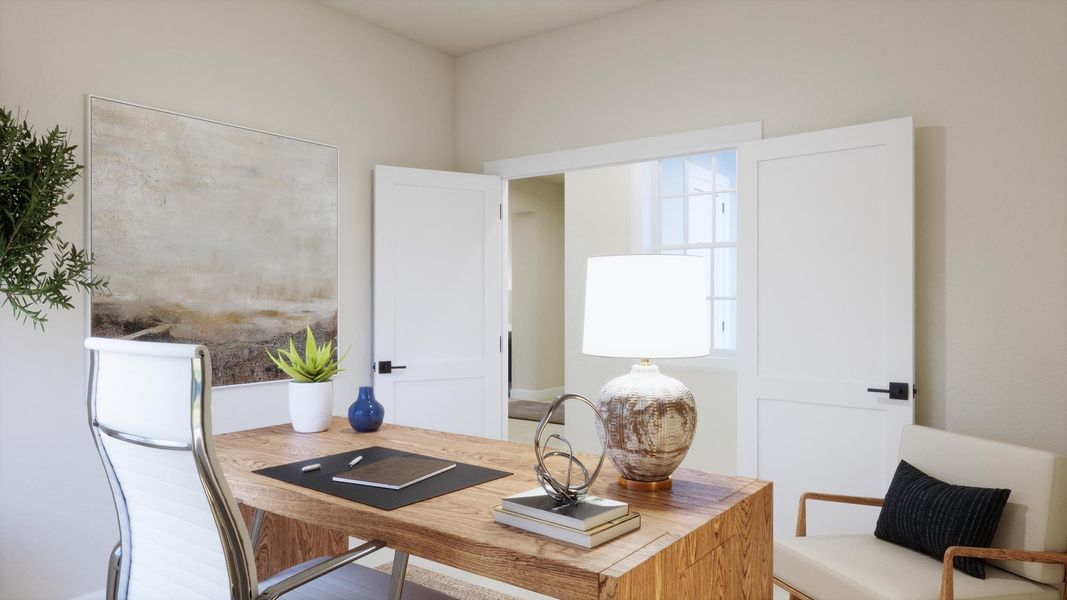Representative furnished interior of a home built from the Palmer by Risewell Homes in Trinity Gardens, Deland (Image 14).