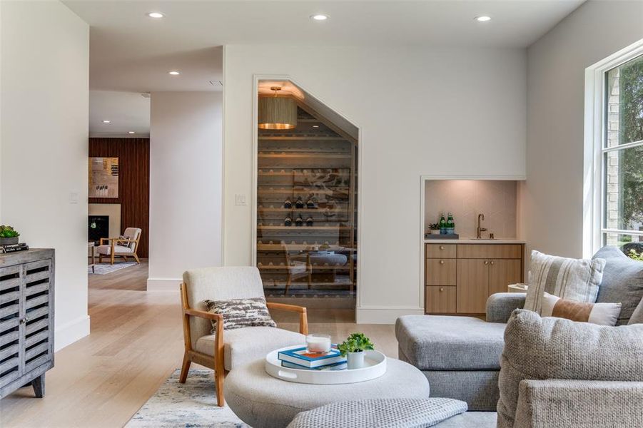 Furnished interior view inside a new home in , Dallas (Image 3).