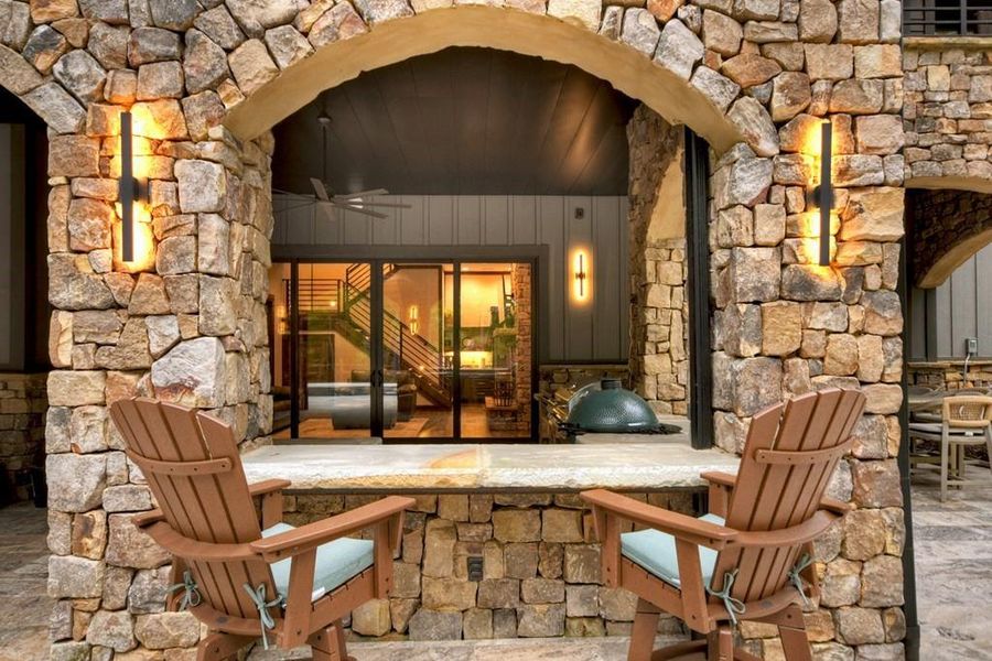 Furnished interior view inside a new home in , Mineral Bluff (Image 63).