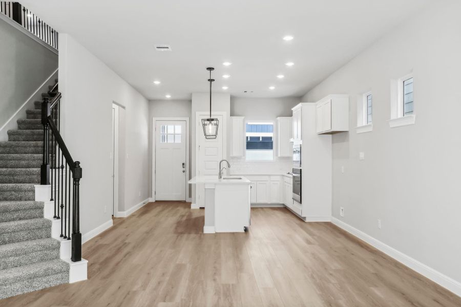 Photos are not of the actual home, but are photos of the builder home with same floorplan