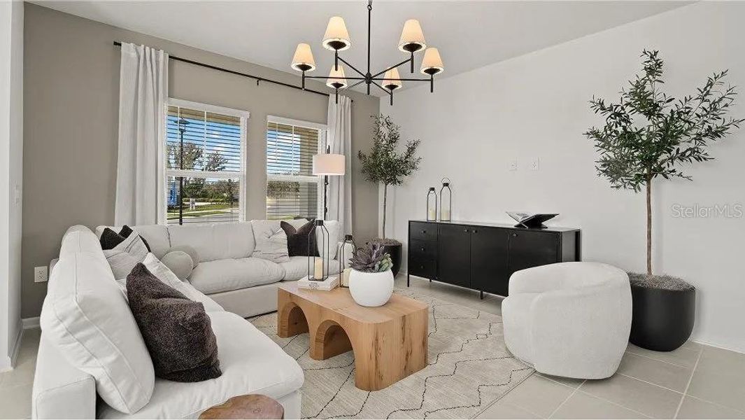 Furnished interior view inside a new home in , Debary (Image 8).
