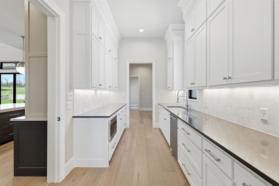 Furnished interior view inside a new home in , Bartonville (Image 8).