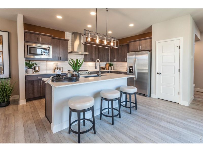 Furnished interior view inside a new home in , Timnath (Image 17).