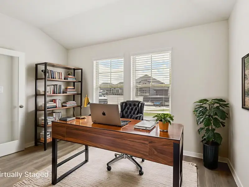 Study in the Oleander floorplan at a Meritage Homes community.