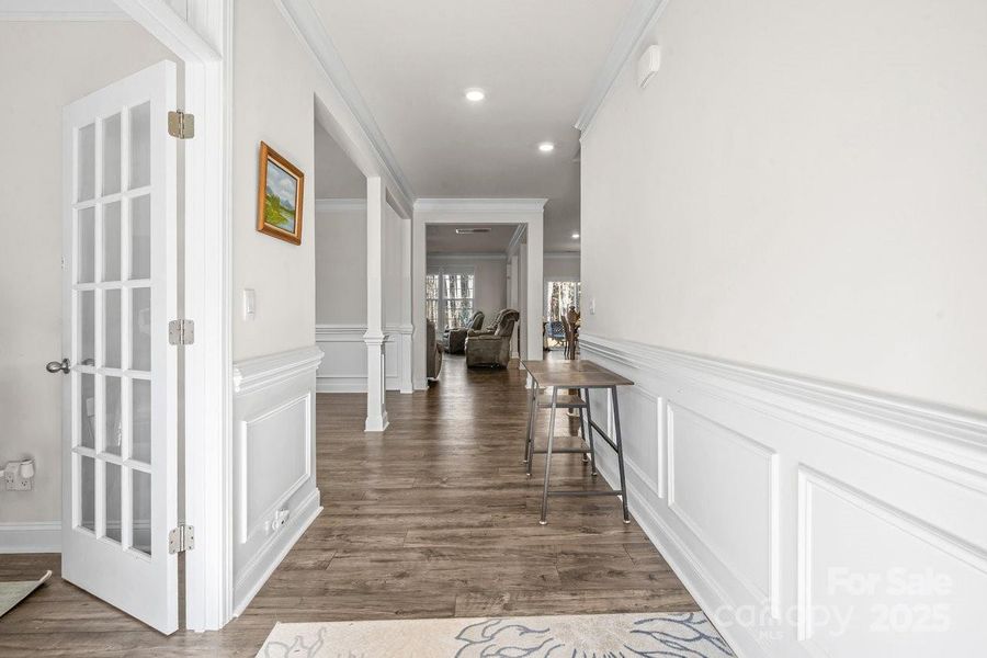 Furnished interior view inside a new home in Falls Cove, Troutman (Image 14). Furnished interior view inside a new home in Falls Cove, Troutman (Image 14).