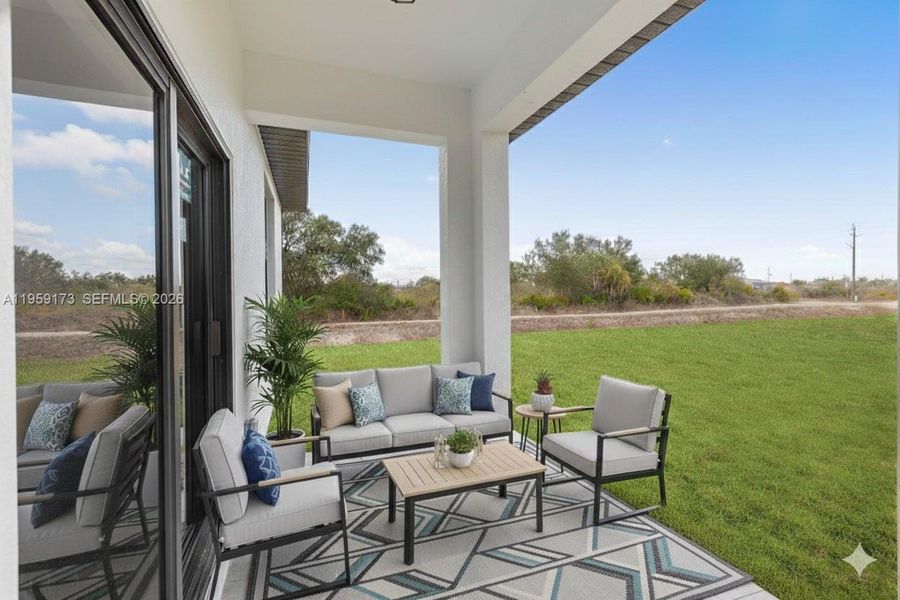 Exterior details and patio area of a home in , Lehigh Acres (Image 31).