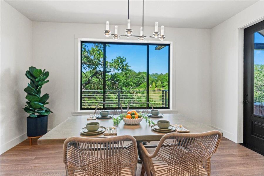 Furnished interior view inside a new home in , Wimberley (Image 12). Furnished interior view inside a new home in , Wimberley (Image 12).