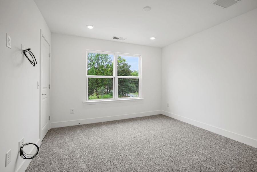 Spacious, unfurnished interior of a new home in West End Heights, Charlotte (Image 26). Spacious, unfurnished interior of a new home in West End Heights, Charlotte (Image 26).