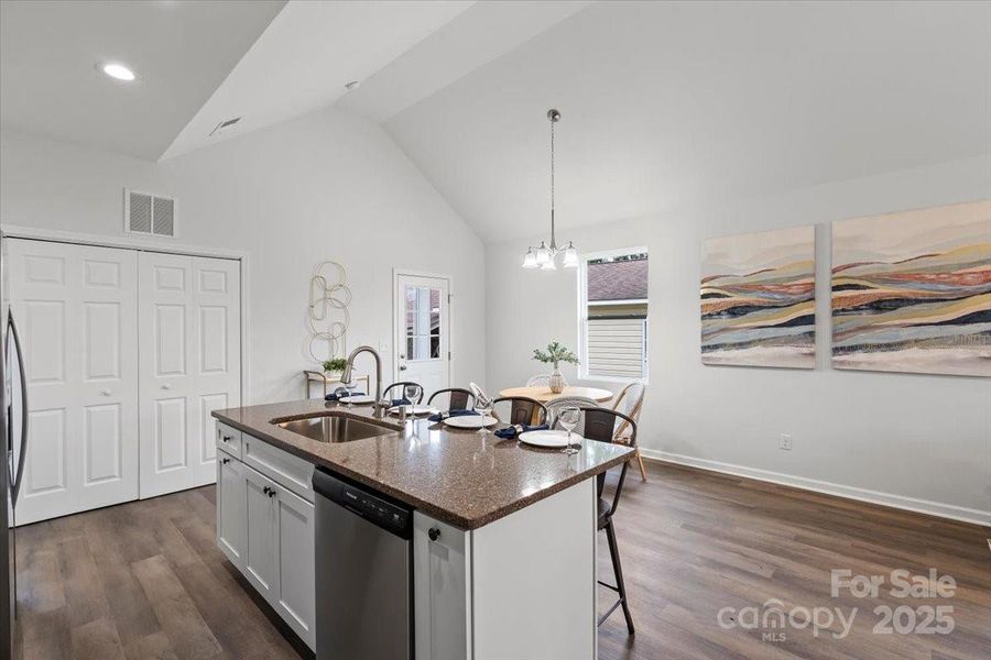 Furnished interior view inside a new home in , Salisbury (Image 7).