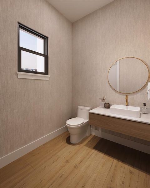 Furnished interior view inside a new home in , Oakland (Image 11).