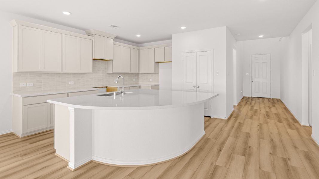 Furnished interior view inside a new home in Azalea, Pattison (Image 8).