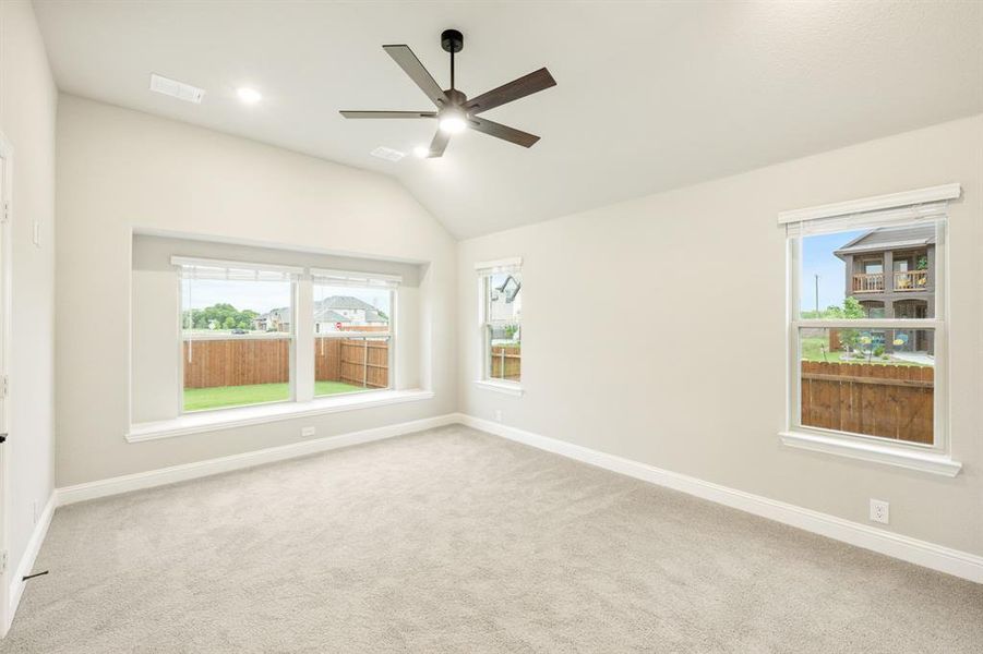 Spacious, unfurnished interior of a new home in Hulen Trails Classic 50, Fort Worth (Image 32). Spacious, unfurnished interior of a new home in Hulen Trails Classic 50, Fort Worth (Image 32).