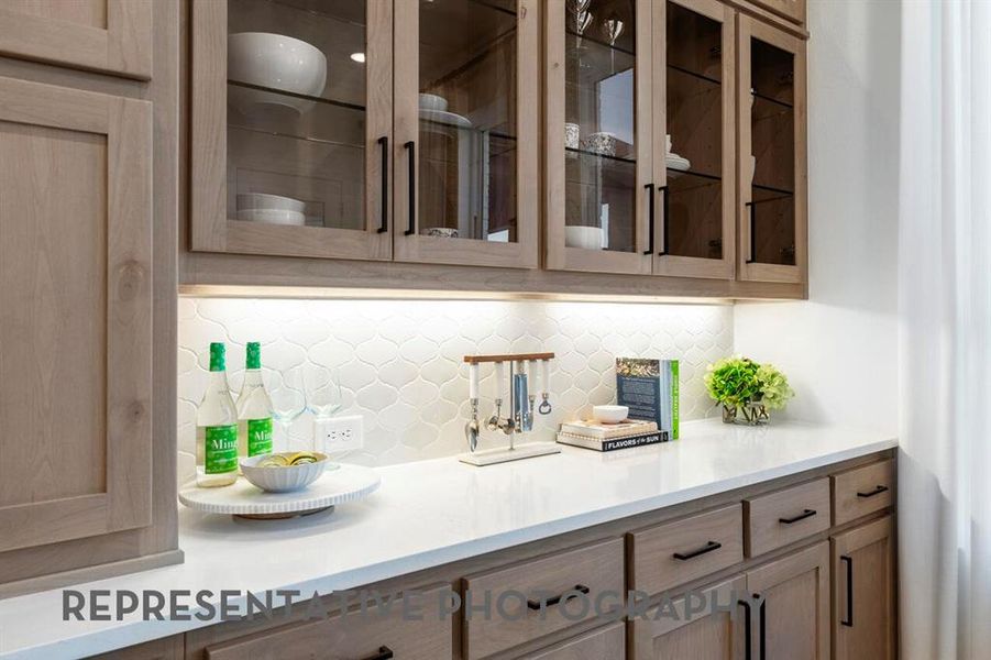 Furnished interior view inside a new home in Wildflower Ranch, Dish (Image 14).