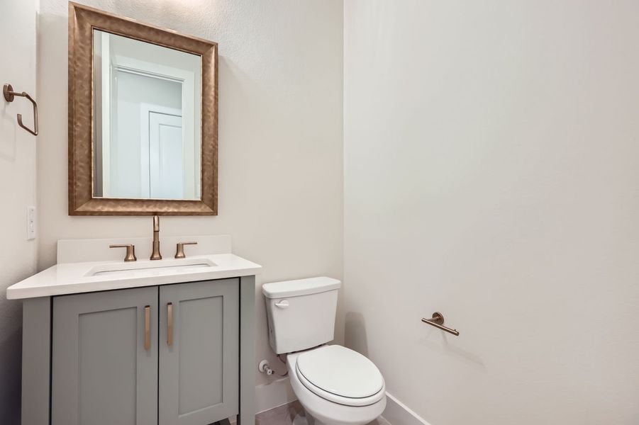 Plan 1641 Powder Bath Representative Photo Plan 1641 Powder Bath Representative Photo