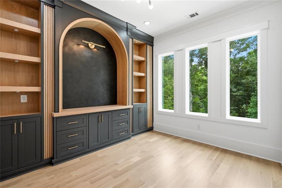 Furnished interior view inside a new home in , Buford (Image 16).