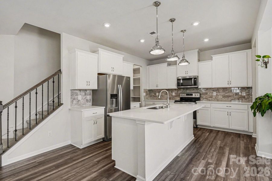 Furnished interior view inside a new home in Northfield Crossing, Charlotte (Image 10).