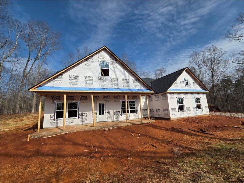 In-progress construction of a new home in , Dallas, GA (Image 5). In-progress construction of a new home in , Dallas, GA (Image 5).