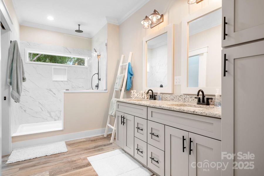 Furnished interior view inside a new home in , Statesville (Image 17).
