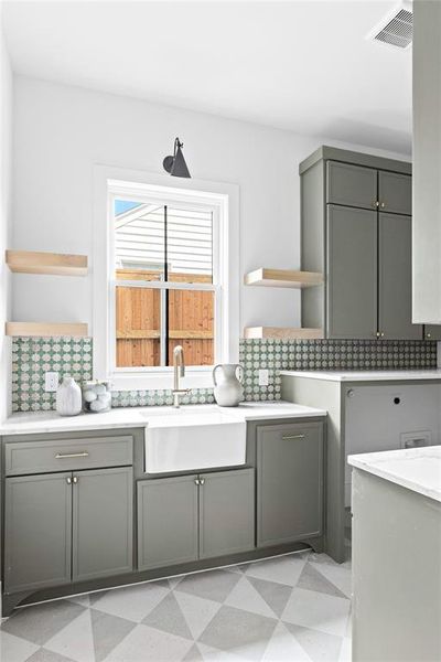 Furnished interior view inside a new home in , Dallas (Image 31).