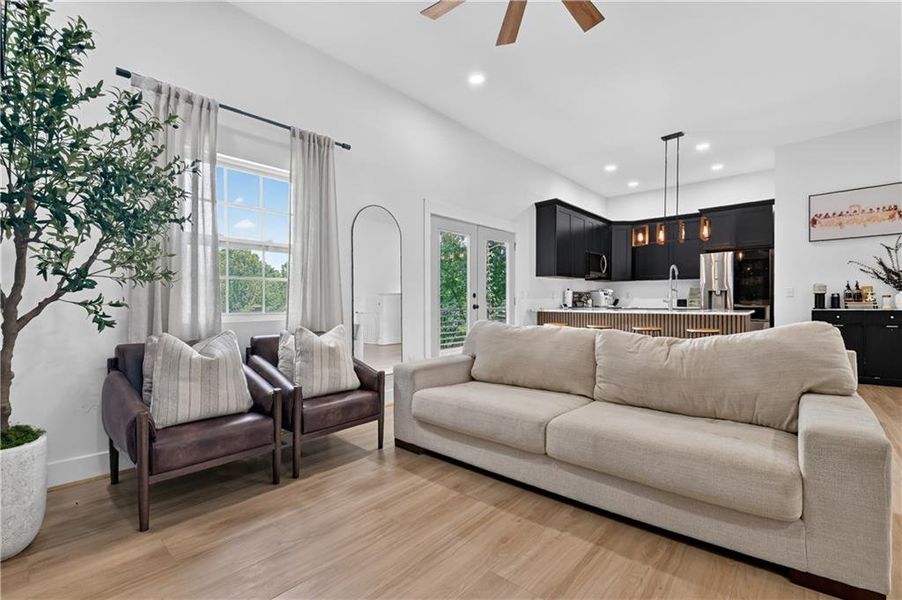 Furnished interior view inside a new home in , Ellijay (Image 70). Furnished interior view inside a new home in , Ellijay (Image 70).