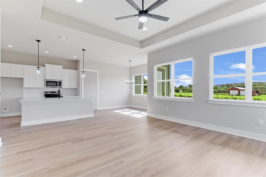 Spacious, unfurnished interior of a new home in , Marble Falls (Image 26).