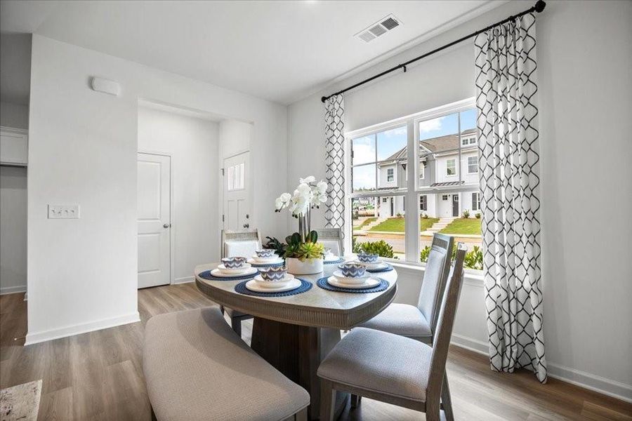 Furnished interior view inside a new home in Old Salem Crossing, Conyers (Image 13).